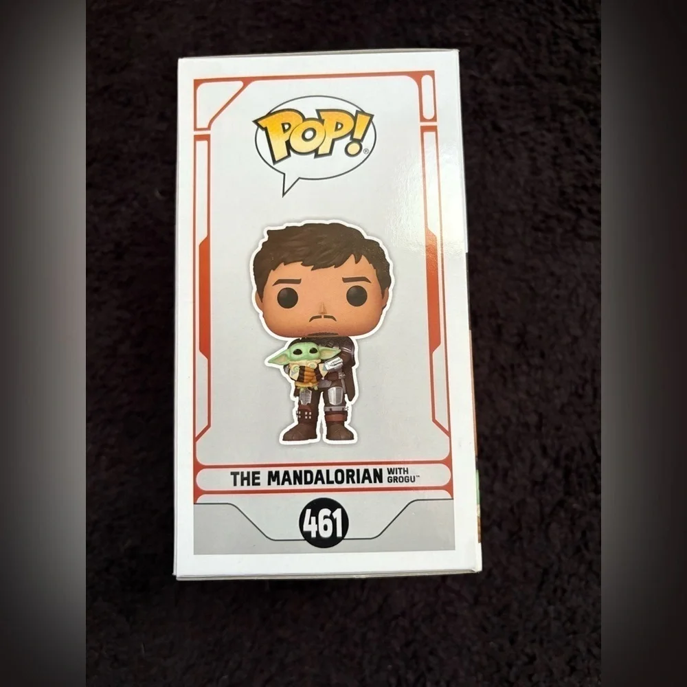 New in Box The Mandalorian Star Wars Grogu Baby Yoda Funko Pop Figurine - Picture 1 of 4